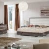 41" Grey Mdf  Glass  And Veneer Mirror - Image 5