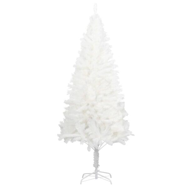 vidaXL Artificial Pre-lit Christmas Tree White 82.7" - Image 3