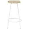 vidaXL Bar Stools 4 pcs Solid Mango Wood - Image 5