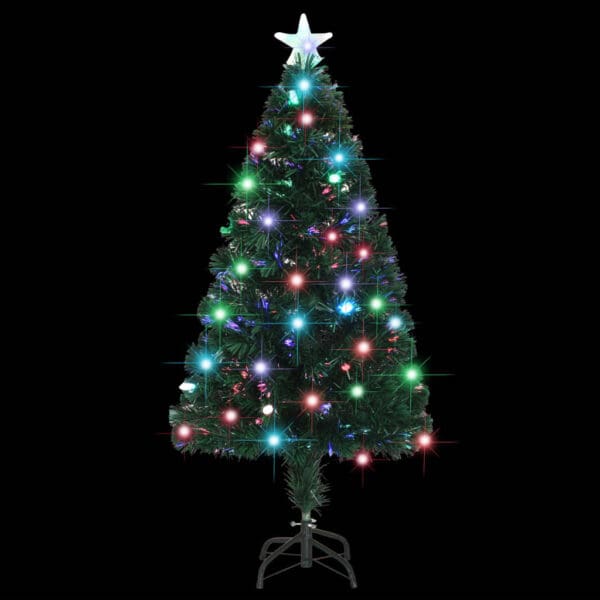 vidaXL Pre-lit Christmas Tree with Stand 4 ft 135 Branches - Image 3