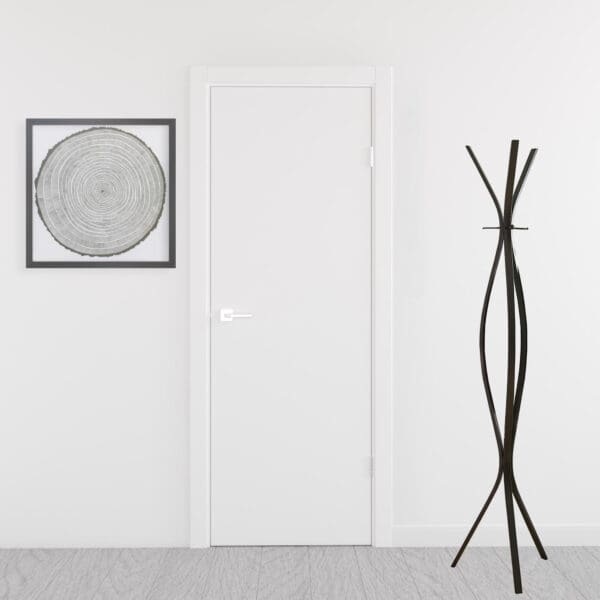 12" X 18" X 72" Cappuccino  Metal  Coat Rack - Image 6