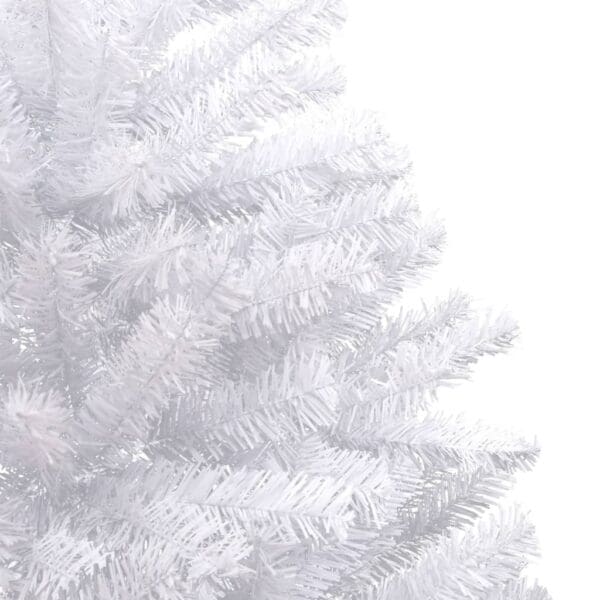 vidaXL Artificial Hinged Christmas Tree with Flocked Snow 70.9" - Image 6