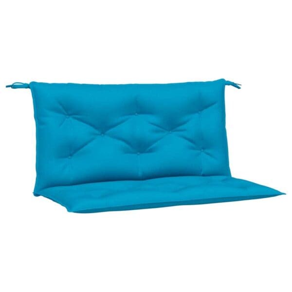 Garden Bench Cushions -2 pcs, Light Blue - Image 2