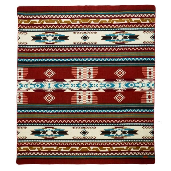 Ultra Soft Southwestern Arrow Handmade Woven Blanket - Image 3