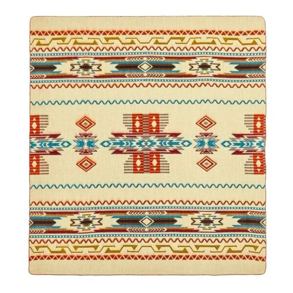 Ultra Soft Southwestern Arrow Handmade Woven Blanket - Image 4