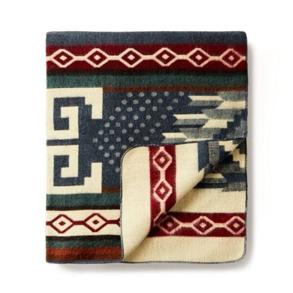 Ultra Soft Southwestern Dot Handmade Woven Blanket - Image 2