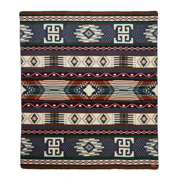 Ultra Soft Southwestern Dot Handmade Woven Blanket - Image 3