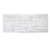 Monochrome Grey Leaves Print Wood Plank Wall Art