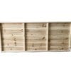 Monochrome Grey Leaves Print Wood Plank Wall Art - Image 6