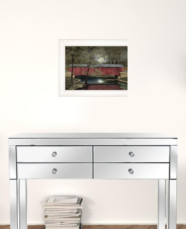 Warm Summers Eve 1 White Framed Print Wall Art - Image 6