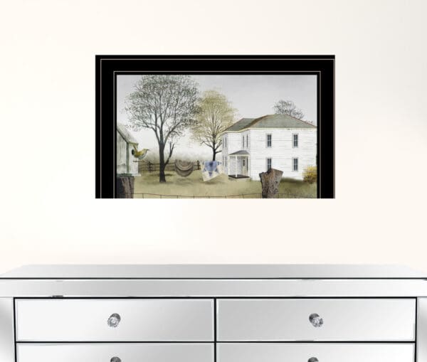 Spring Cleaning 2 Black Framed Print Wall Art - Image 3