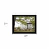 Vintage White Farmhouse Black Framed Print Wall Art - Image 5