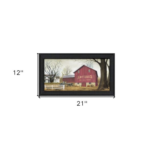 Antique Barn 4 Black Framed Print Wall Art - Image 5