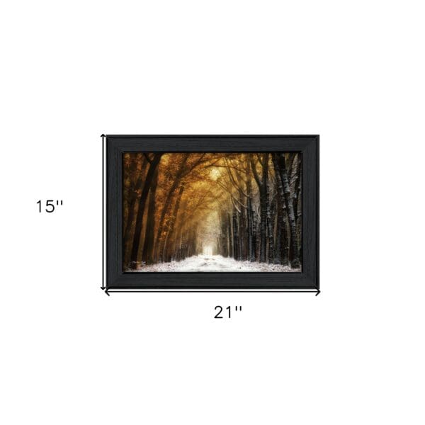 Autumn To Winter Black Framed Print Wall Art - Image 6