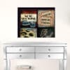 Set Of Two At The Movies Black Framed Print Wall Art - Image 2