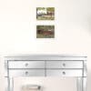 Set Of Two The Spring House 1 White Framed Print Wall Art - Image 6