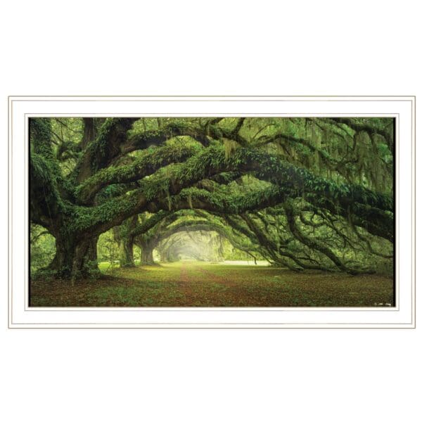 Passage 2 White Framed Print Wall Art - Image 2