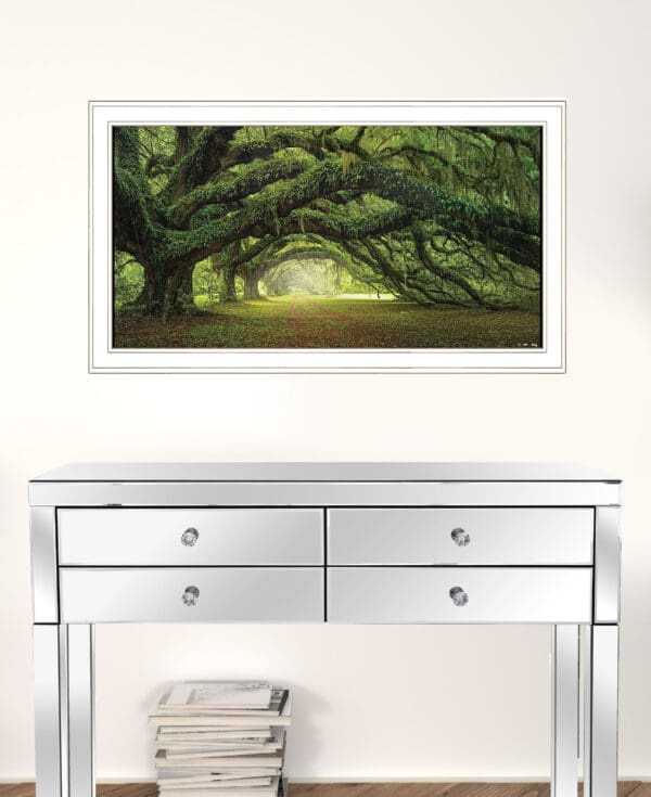 Passage 2 White Framed Print Wall Art - Image 6