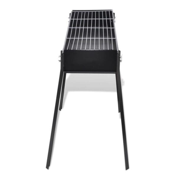 vidaXL BBQ Stand Charcoal Barbecue Square 30" x 11" - Image 3