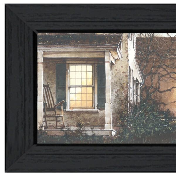 Approaching Dusk Black Framed Print Wall Art - Image 5