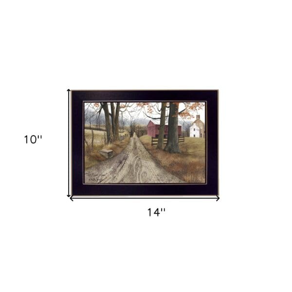 The Road Home Black Framed Print Wall Art - Image 5