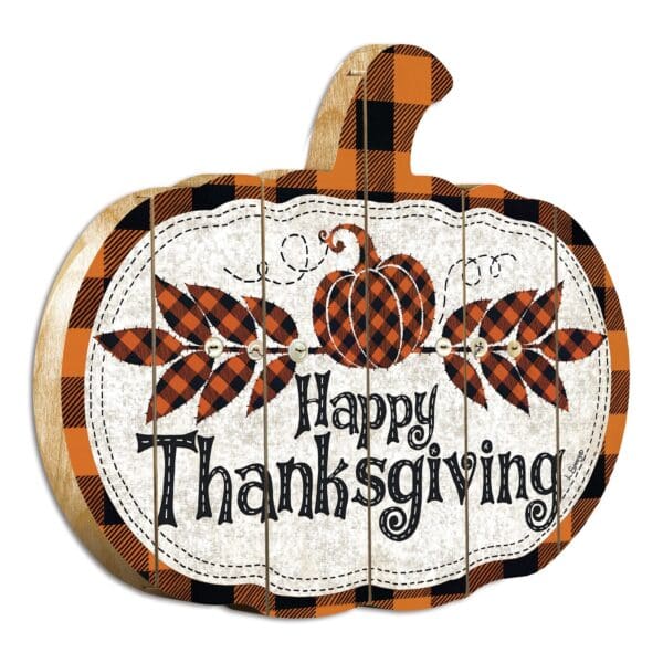 Happy Thanksgiving Unframed Print Wall Art - Image 2