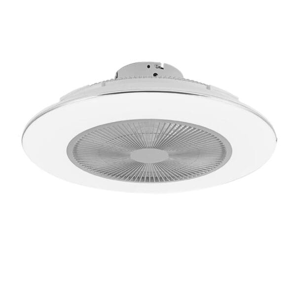 White Stylish LED Ceiling Lamp And Fan - Image 6