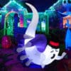 Halloween Inflatable Hand Holding the Ghost - 6 ft tall - Image 2