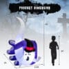 Halloween Inflatable Hand Holding the Ghost - 6 ft tall - Image 4