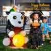 Halloween Inflatable Unicorn Skeleton - 5 ft tall - Image 3