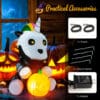 Halloween Inflatable Unicorn Skeleton - 5 ft tall - Image 5