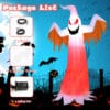 Halloween Inflatable Ghost - 6 ft tall - Image 5