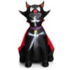 Halloween Inflatable Vampire Cat with Red Cloak - 4.7 ft tall