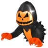 Halloween Inflatable Pumpkin Head Ghost - 3.3 ft tall - Image 3