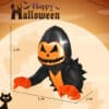 Halloween Inflatable Pumpkin Head Ghost - 3.3 ft tall - Image 4