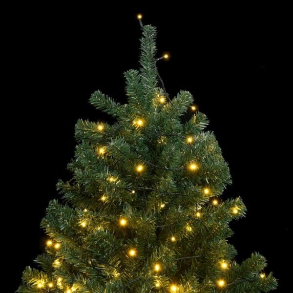 Artificial Hinged Christmas Tree 300 LEDs 70.9" - Image 2