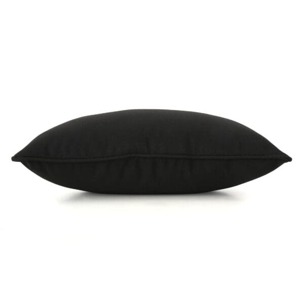 Coronado Pillow - 18" x 11.5", Black - Image 2