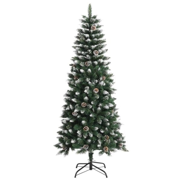 Artificial Christmas Tree with Stand Green 59.1" PVC - Image 2