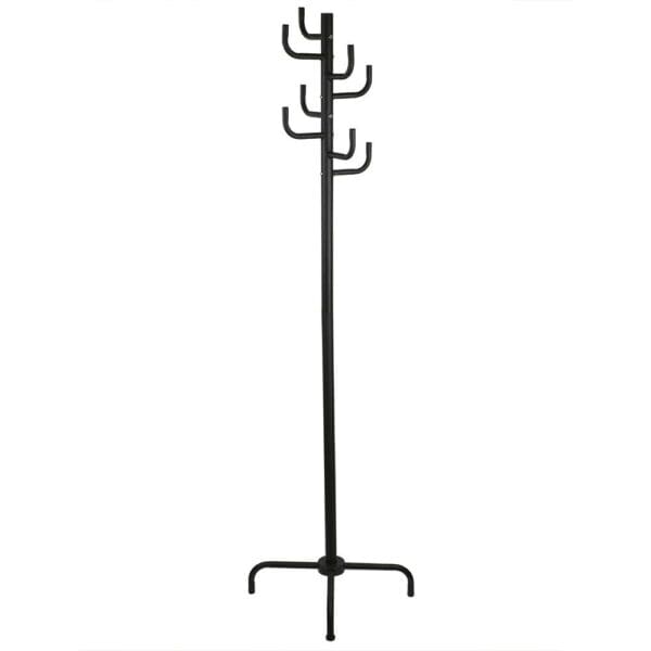 Black Metal Coat Rack Entry Hall Tree Hat Rack - Image 3