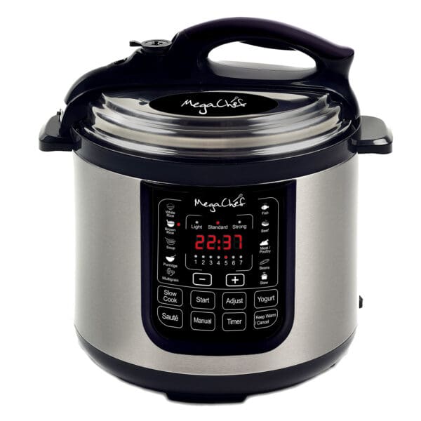 Megachef Digital Pressure Cooker with 13 Pre-set Features - 8 Qt