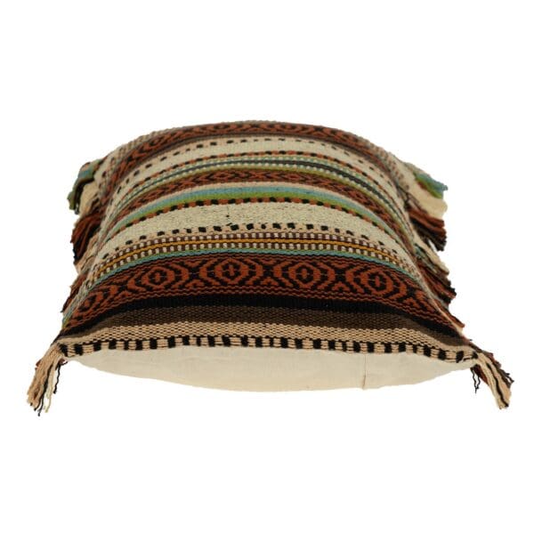 Bohemian Fringe Pillow - 24" x 14" - Image 5