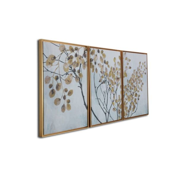 Asian Tree Branches Framed Canvas - Image 3