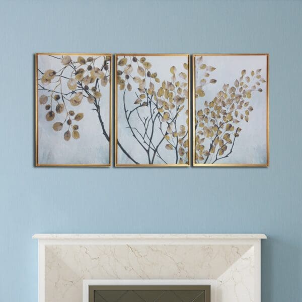 Asian Tree Branches Framed Canvas - Image 5