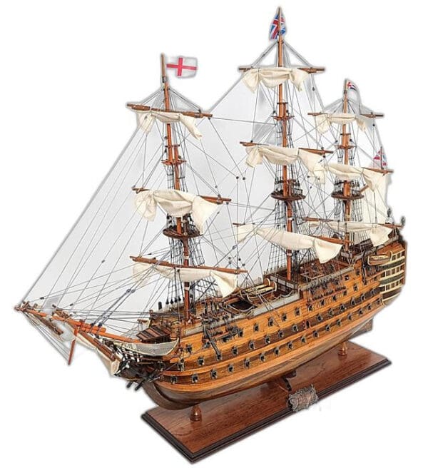 27" HMS Victory Hand-Painted Ship Model