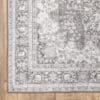 2' x 3' Oriental Power Loom Stain-Resistant Area Rug - Gray - Image 2