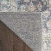 5' X 7' Gray Oriental Power Loom Distressed Washable Area Rug - Image 5