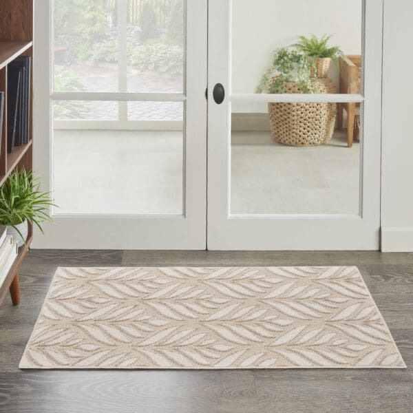 3' x 4' Charcoal Floral Power Loom Area Rug - Image 7